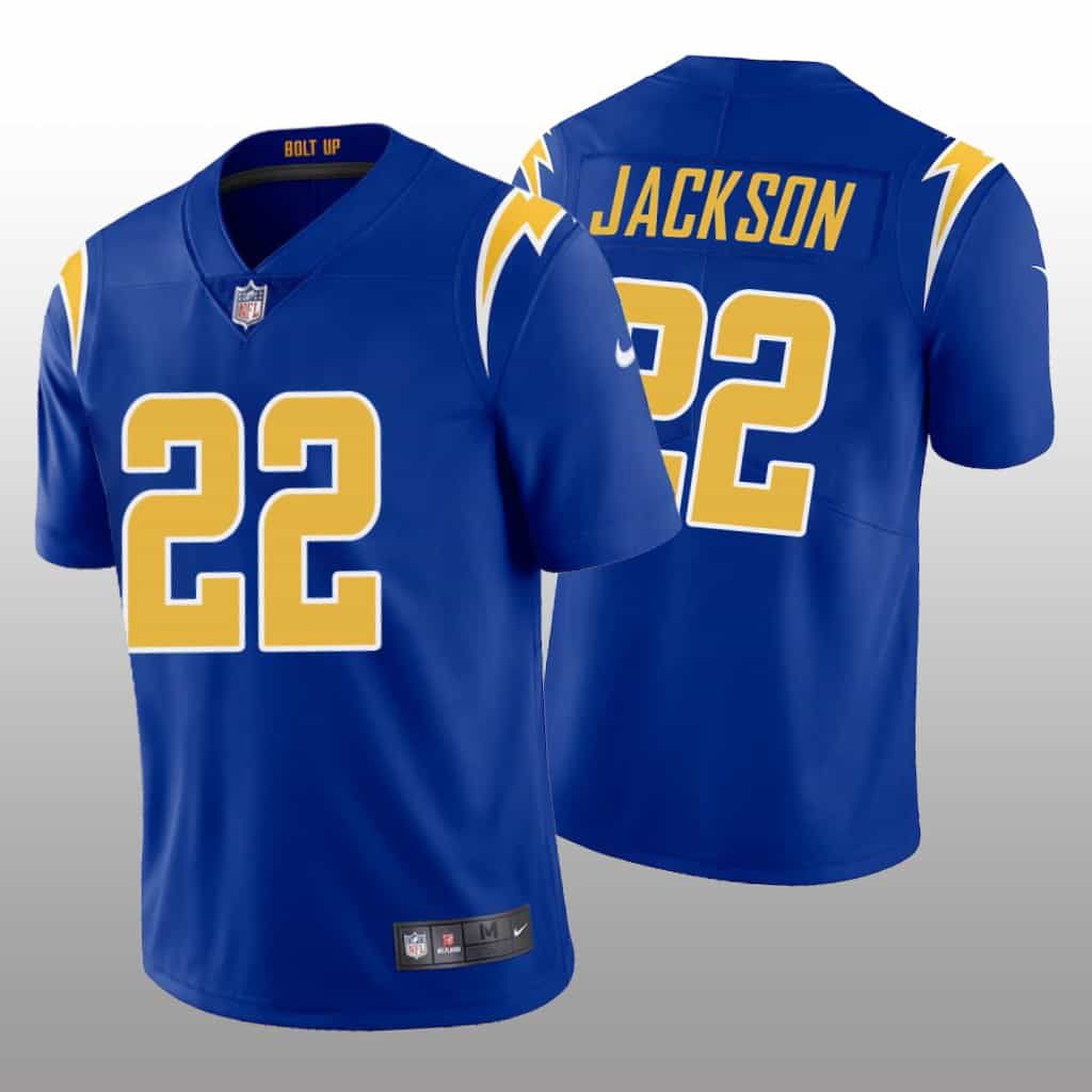 Men Los Angeles Chargers 22 Justin Jackson Nike Royal 2nd Alternate Limited NFL Jersey